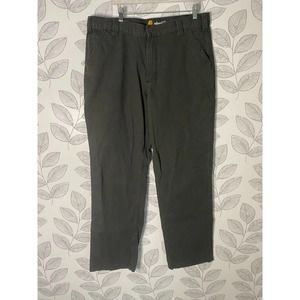 Carhartt Black Relaxed Fit Pants, Size 38x32